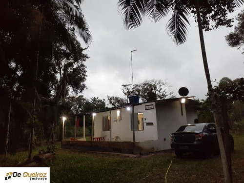 Imagem 6 de 6 de Chácara Em Itanhaém , Bairro Jardim Coronel , Isolada, Lado Morro, Murado , Sala, Cozinha ,banheiro, Quintal, Água De Poço . - 4070 - 67694820