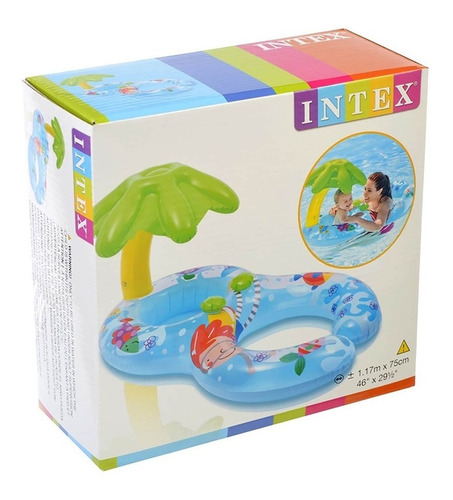 Intex - Flotador Para Bebé Y Mamá