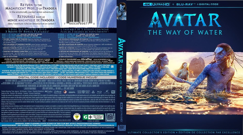 Avatar 2 2022 En 4k Uhd Bd50. Audio Esp. Lat/ing Dolby Atmos