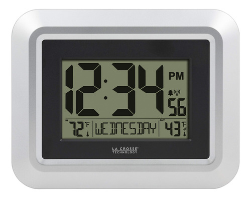 Reloj De Pared Digital Atomico, Temperatura Exterior.