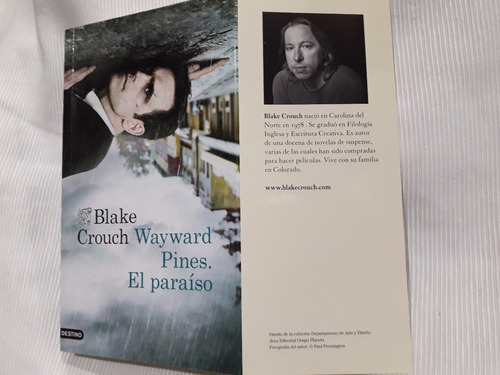 Imagen 4 de 4 de Wayward Pines El Paraiso Blake Crouch Destino Ancora Delfin