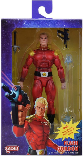 Figura De Accion Flash Gordon Articulada - Neca