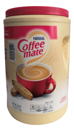 Coffee Mate Nestlé. 3.5 Libras/ 1.5 Kg. Importado Original 