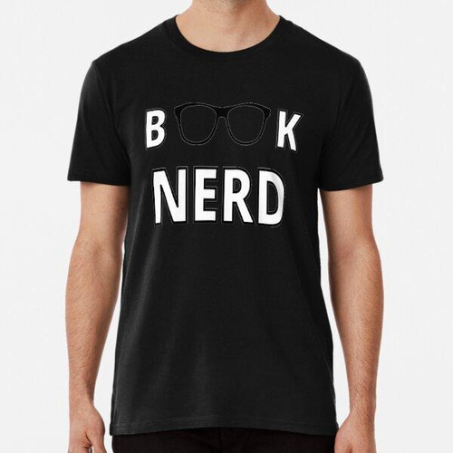 Remera Libro Nerd Con Gafas Algodon Premium