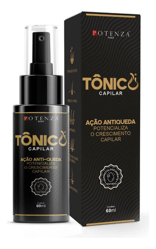 Tônico Capilar Poderoso Antiqueda Crescimento Fortalecedor