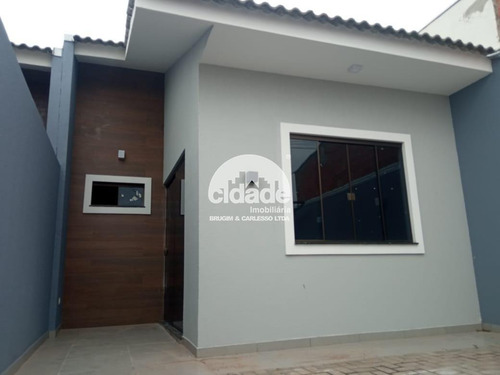 Imagem 2 de 9 de Casa Residencial À Venda, 2 Quartos, 1 Suíte, 2 Vagas, Santa Cruz - Cascavel/pr - 13697