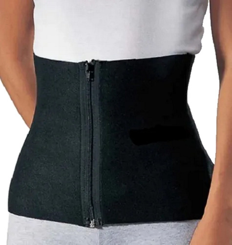 Faja Reductiva De Neopreno Para Mujer Con Cierre Zipper