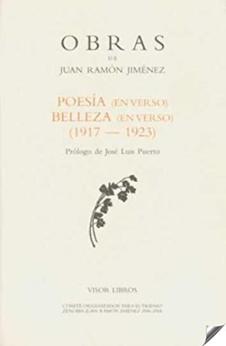 Libro O.c.  Juan Ramón Jiménez Poesía Belleza De Jimenez Jua