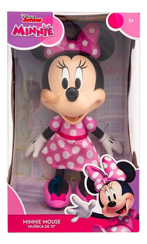 Muñeca Disney Minnie Mouse Plástico 33 Cm