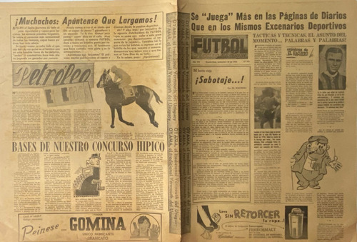 Fútbol Actualidad Diario, 331 La Táctica Uruguaya 1956 Leer