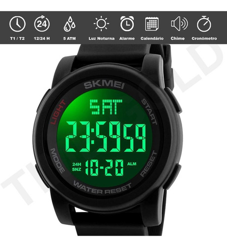 Relógio Masculino Skmei 1257 Digital Esportivo Original