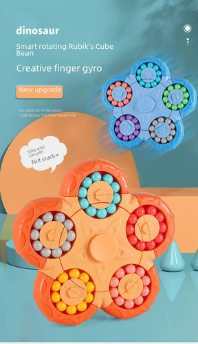 Juguete Magic Bean Gyro Cube Para Aliviar El Estrés Para Niñ
