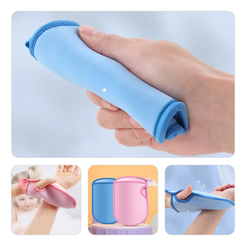 Guantes Exfoliantes Para Baño, Uso En El Baño, 4 Unidades