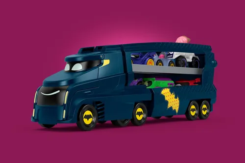 Transportador De Juguetes Fisher-price Dc Batwheels Bat-big