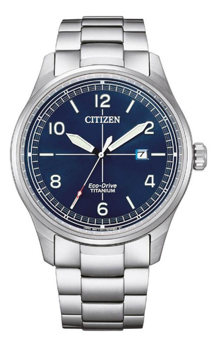 Relógio Citizen Titanium Eco-drive  Bm7570-80l Z21223f