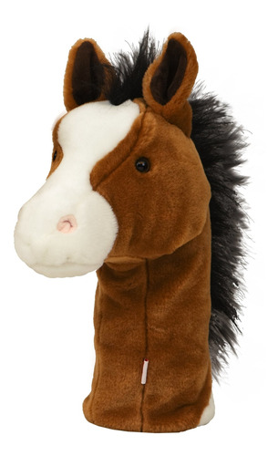 Daphne's Horse Headcovers Marron-blanco