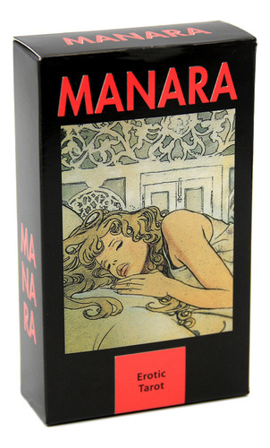 Tarot Erotico Manara X78 Cartas Ilustradas Oraculo 