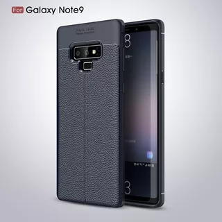 Funda Para Samsung Galaxy Note 9 Luxury Cuero Textura Suave