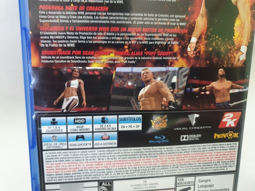 Wwe 2k 17 Playstation 4 / Ps4 Físico Original / Garantía (Usado)