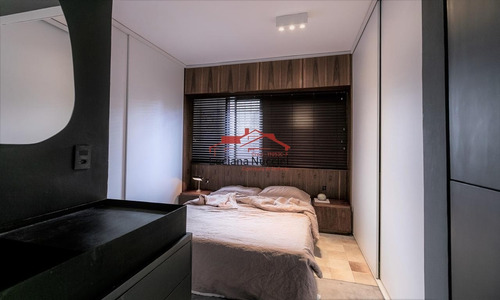 Imagem 8 de 13 de Flat Com 92m², Mobiliado, Interiores Modernos, Metrô Consolação. - Ap00550 - 70806036