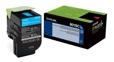 Tóner Lexmark 80c8sc0 Cyan 2000 Páginas Lexmark Cx510de