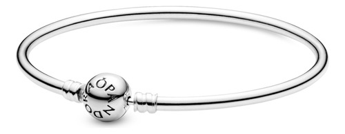 Brazalete Pandora Moments Color Plata Talla 21 cm