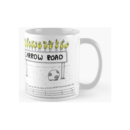 Taza Carrow Road - Canary Cartoon (inspirado En Norwich City