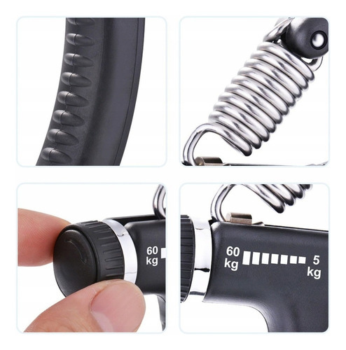 Hand Grip Ajustável Fortalecedor Fisioterapia Mão Exercicios