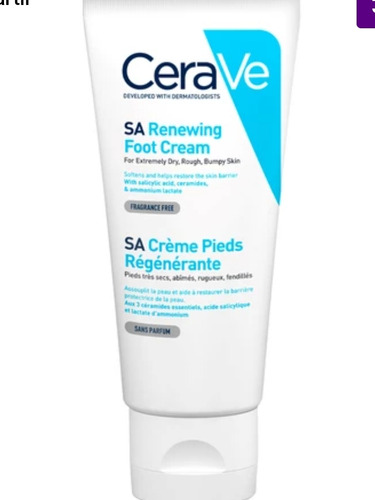 Crema Cerave Renovadora De Pies 88ml