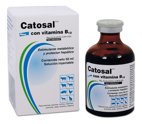 Catosal 50ml Estimulante Metabólico Y Protector Hepático