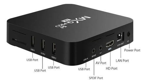 Conversor Tv Box Mxq Pro 4k - 5g