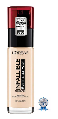 Maquillaje  Infalible 24h Fresh Wear Loreal Larga Duración