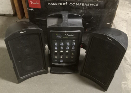 Fender Pr844 Portable Conference All In One Pa System W/ Ssv