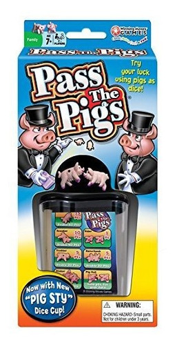 Winning Moves Pass The Pigs Classic Party Game Juego De Mesa