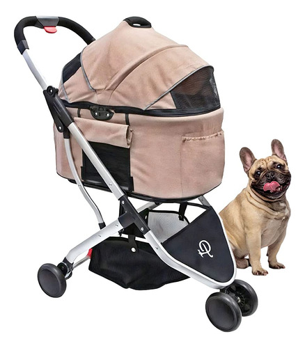 Cochecito Petique Newport, Carrito Para Gatos Y Perros De Ta