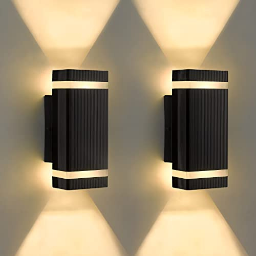 Luces De Pared Exteriores Led Modernas 3000k 14w 1120lm...