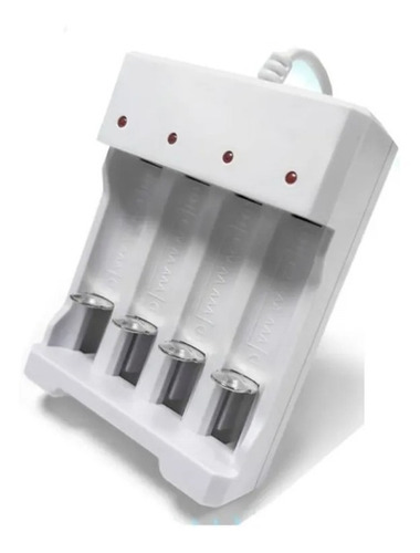 Imagen 2 de 6 de Cargador Pilas Noga Ng-5900 Para 4 Aa/aaa Conexión Usb