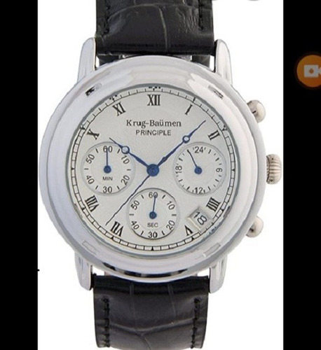 Krug-baumen Principle Classic Reloj Cronógrafo Hombre 2011km