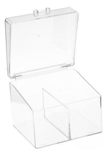 2 Caja De Almacenamiento De Almohadillas De Algodón De