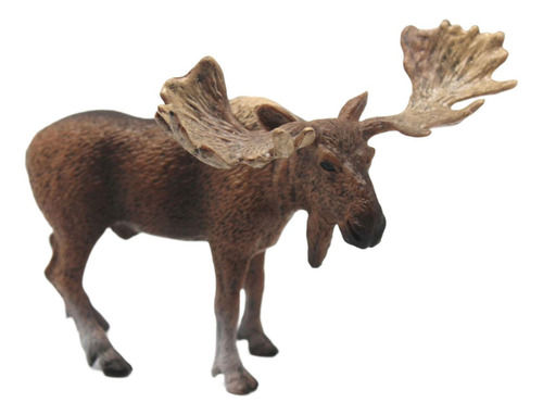 Estatuilla De Animal, Estatuilla De Alce Para Niños,