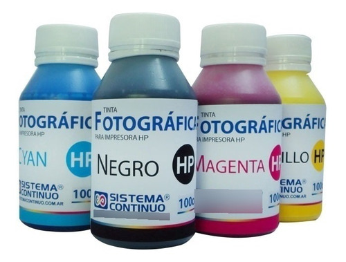 Tinta Para Impresora Hp Fotografica X400ml Para Recargas