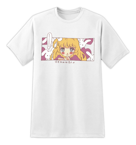 Remera Senpai Chica Anime Kawaii Harajuku Japon Aesthetic