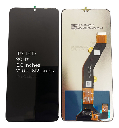 Qw Tela De Toque Lcd Para Lâmina Zte A54 Lâmina A34