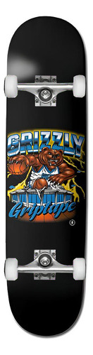 Tabla Skate Completa Grizzly Griptape Basketbear 8.0''
