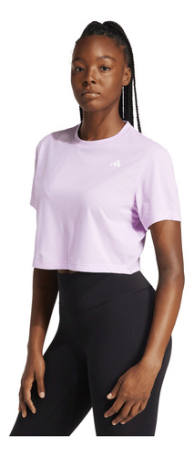 Top Adidas Essentials Train Boxy Mujer Jc9553 Rosa Rosa Ch