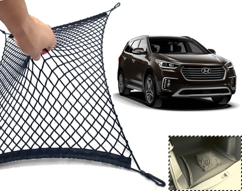 Rede Elástica Porta Objetos Porta Malas Hyundai Santa Fé