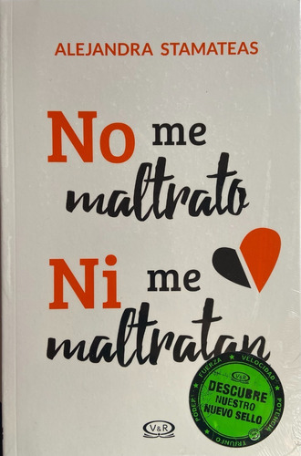 Libro No Me Maltrato Ni Me Maltratan. Nuevo