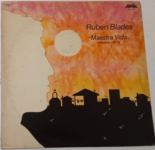 Rubén Blades - Maestra Vida 1era Parte Lp Vinil En Mb Estado