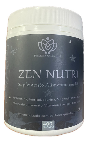 Suplemento Alimentar Em Pó Pharma Quântica Zen Nutri Sabor Limão