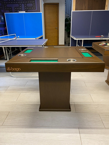 Mesa De Poker Cartas Y Domino - Bago Paño A